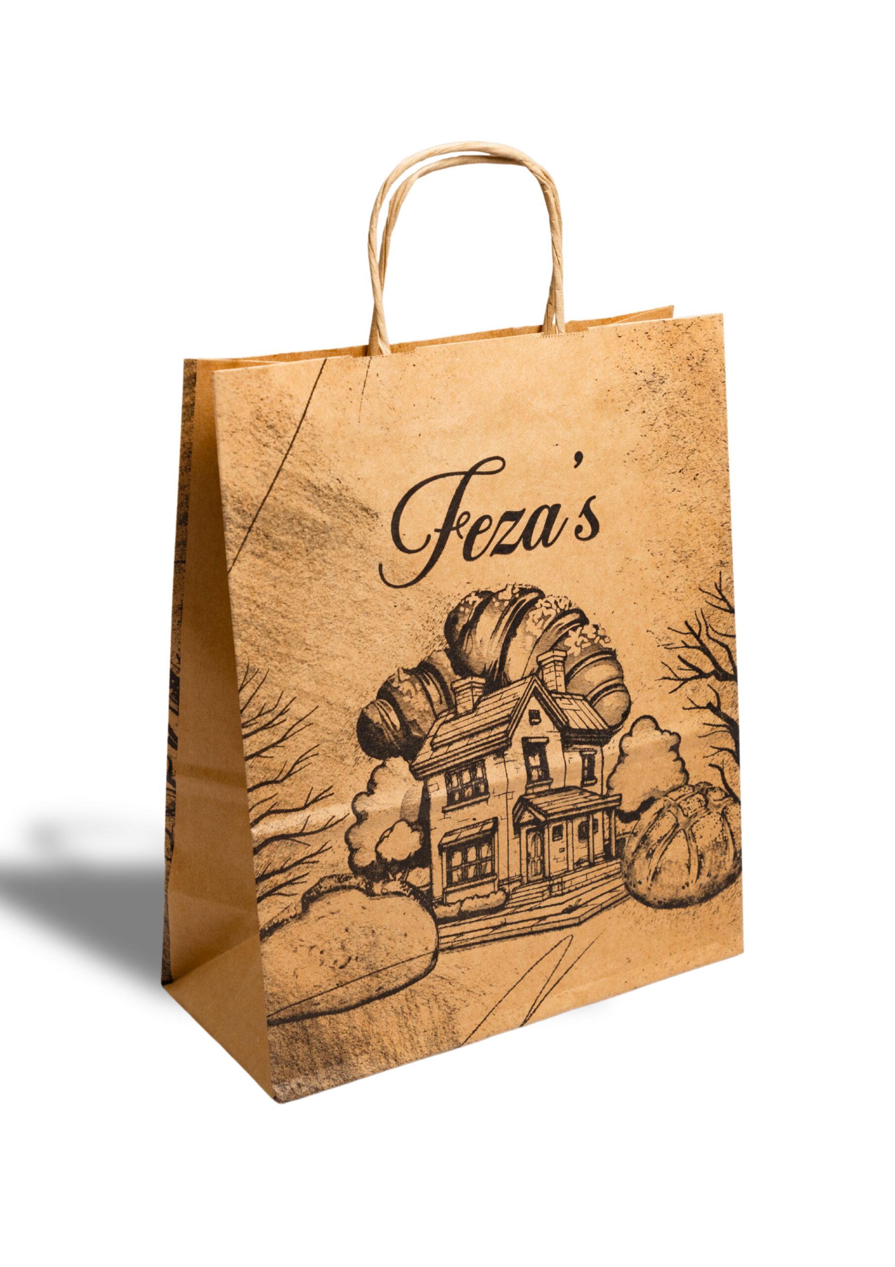 Twisted Handle Bag